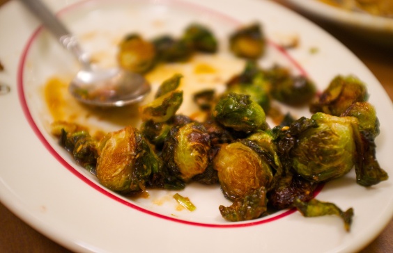 Sprouts in oyster sauce